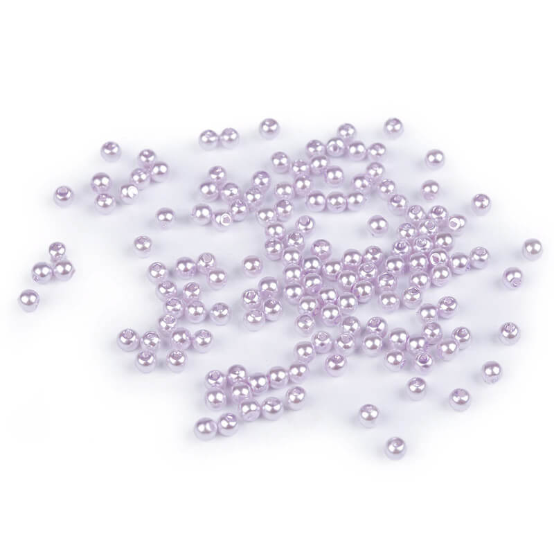 Plastic beads Ø4mm | 10g 200048