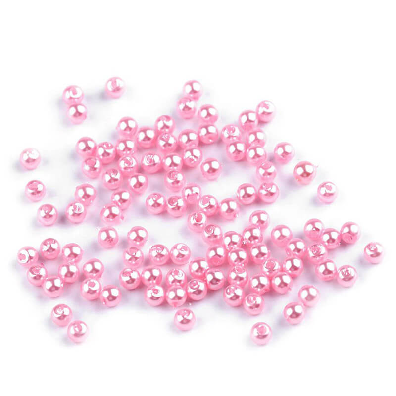 Plastic beads Ø4mm | 10g 200048