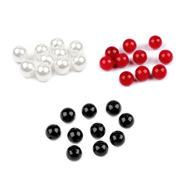 Plastmasas pērles Ø12mm