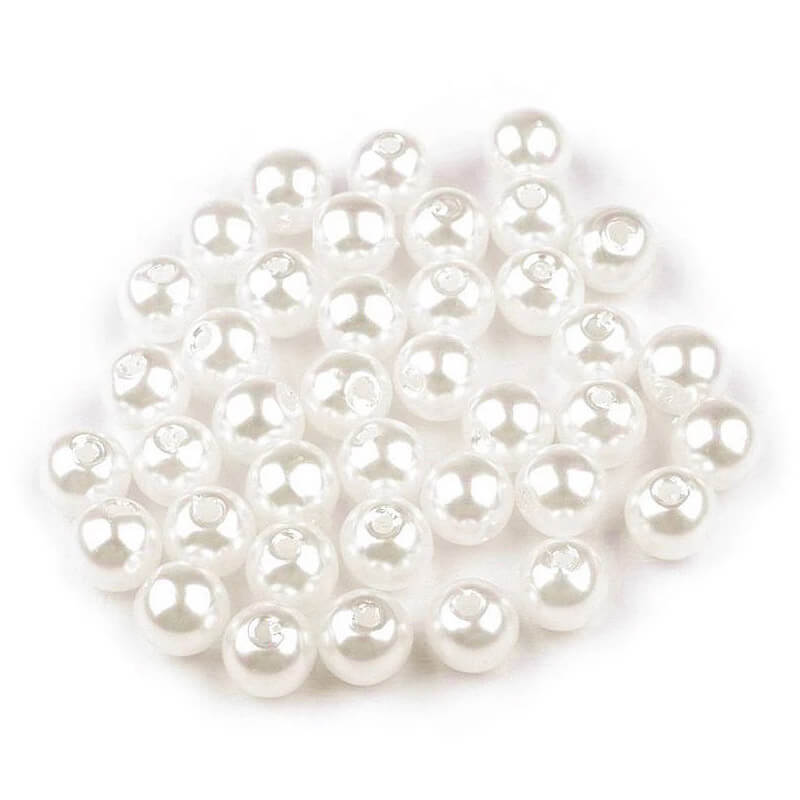 Plastic beads Ø6mm | 20g