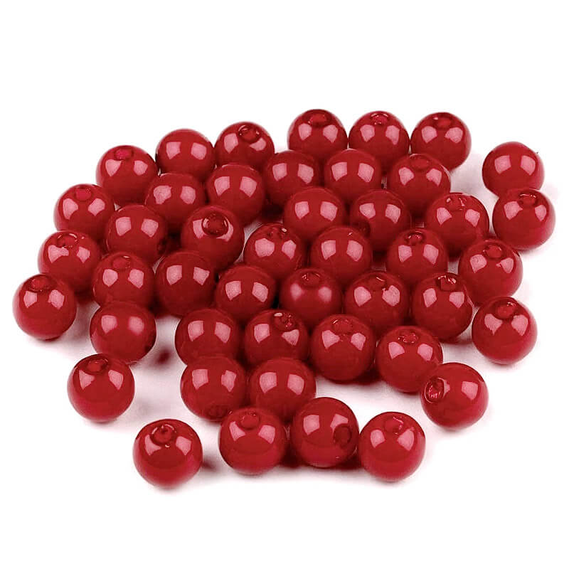 Plastic beads Ø6mm | 20g