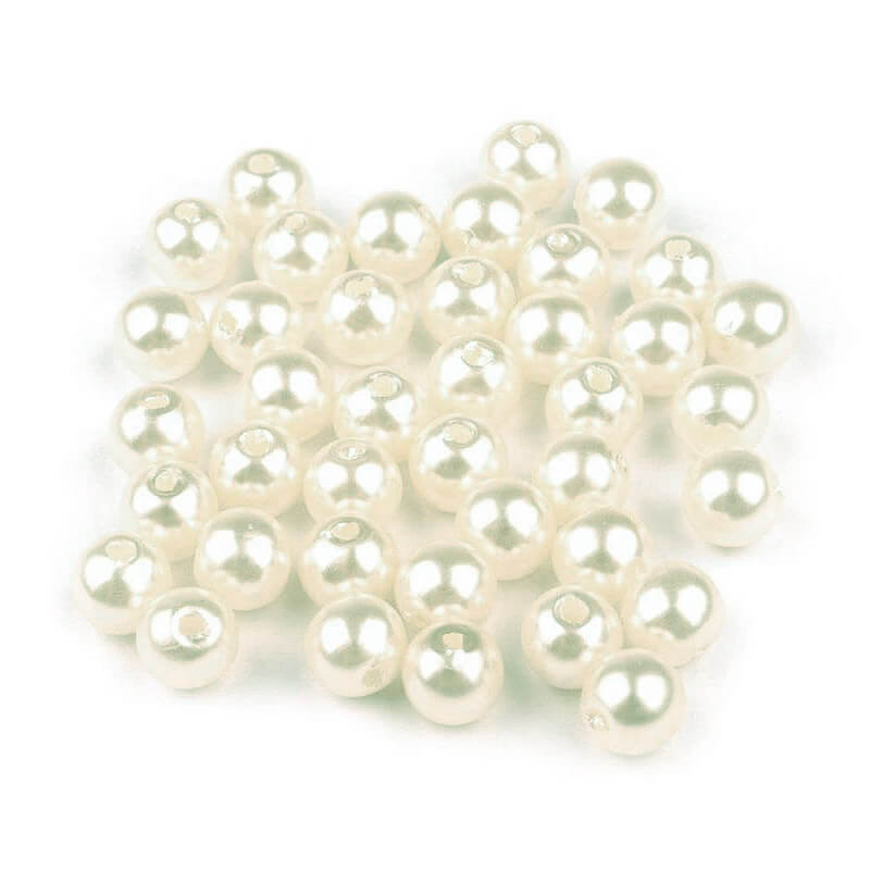 Plastic beads Ø6mm | 20g