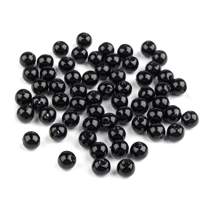 Plastic beads Ø6mm | 20g