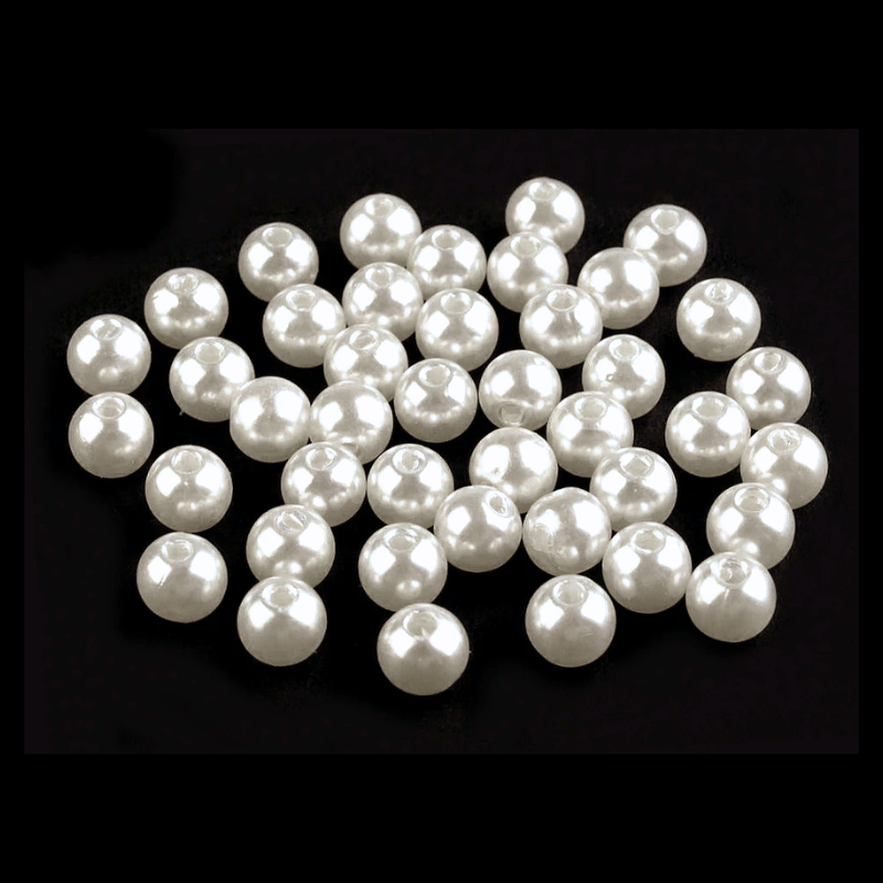 Plastmasas pērles Ø8mm | 20g