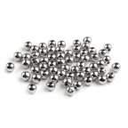 Plastmasas pērles Ø6mm | 20g - sudraba
