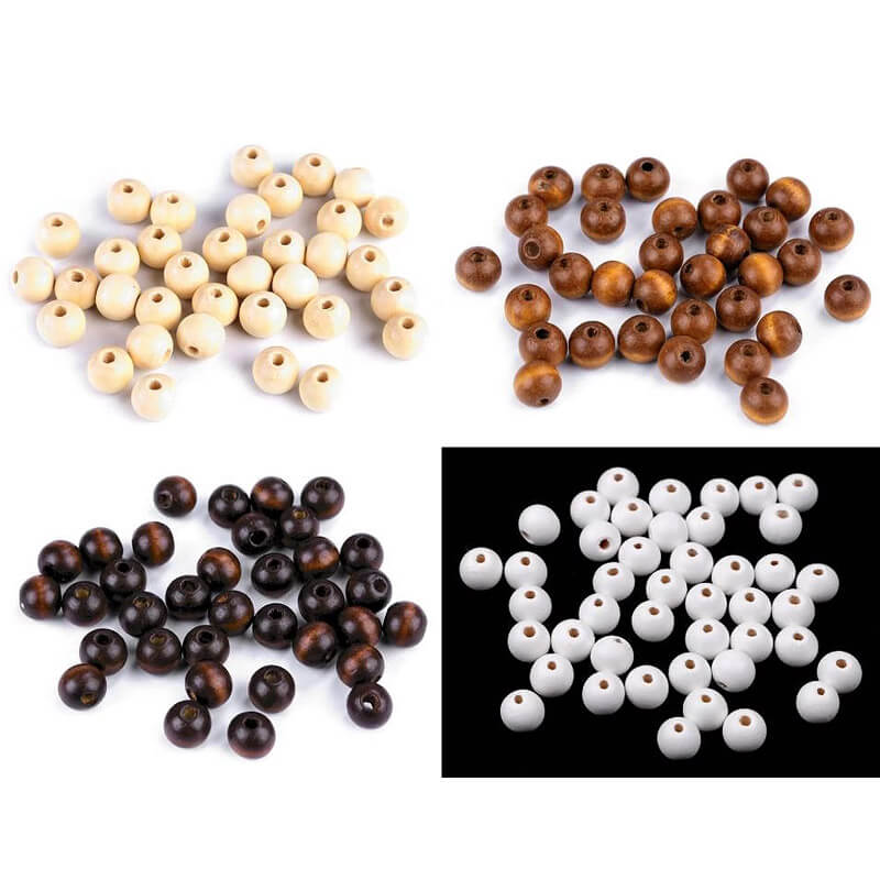 Koka bumbiņa Ø10mm 340164