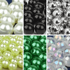 Plastmasas pērles Ø10mm | 25g Colibry