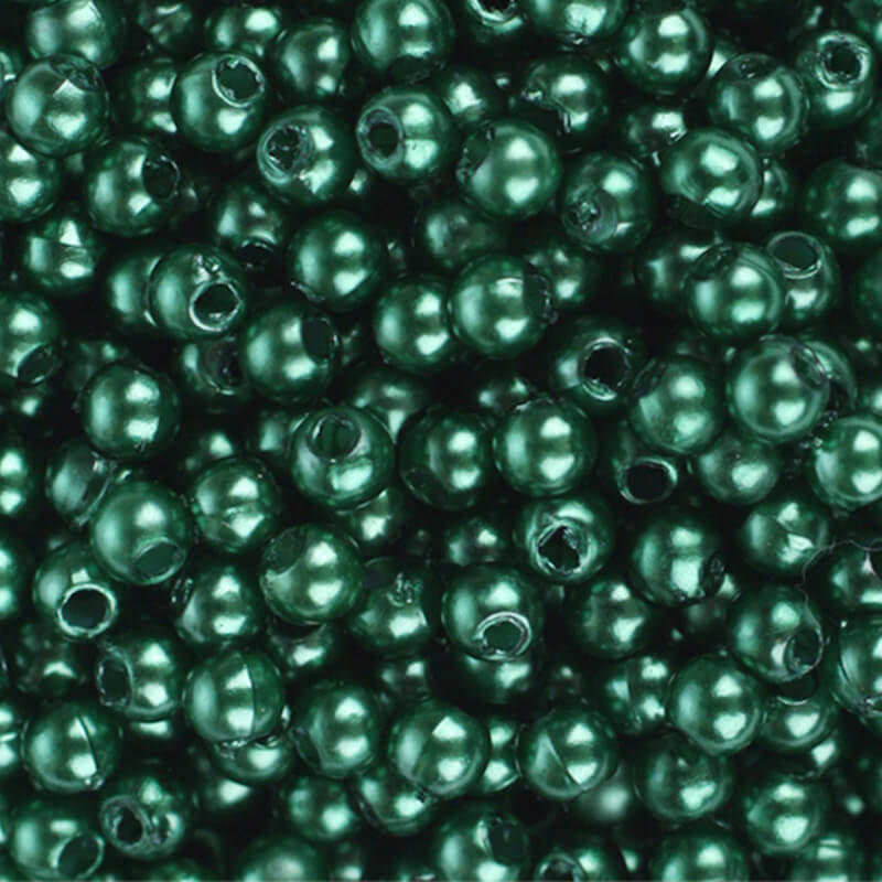 Plastic beads Ø4mm | 25g Colibry
