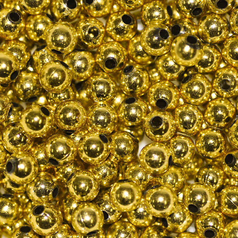 Plastic beads Ø4mm | 25g Colibry
