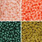 Plastmasas pērles Ø4mm | 25g Colibry
