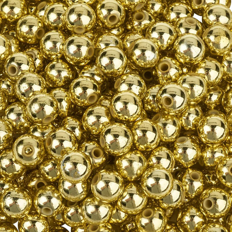 Plastic beads Ø10mm | 25g Colibry