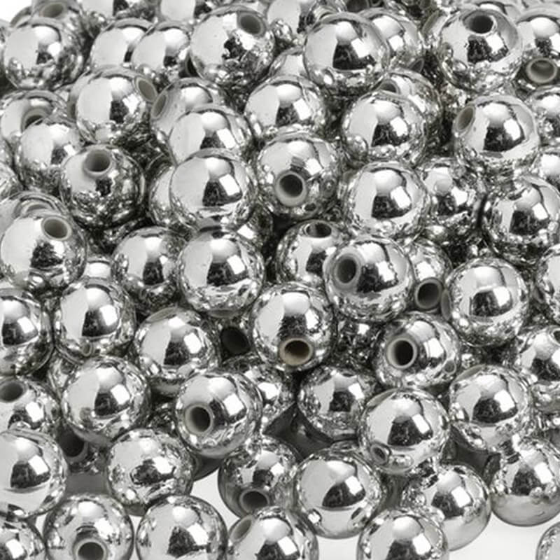 Plastic beads Ø10mm | 25g Colibry