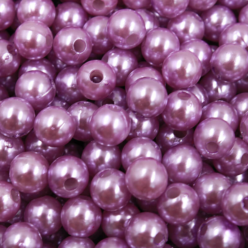 Plastic beads Ø8mm | 25g Colibry