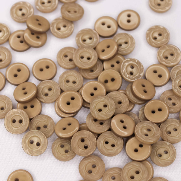 Plastmasas poga Ø13mm - bēša