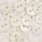 Plastmasas poga Ø22mm - piena balta