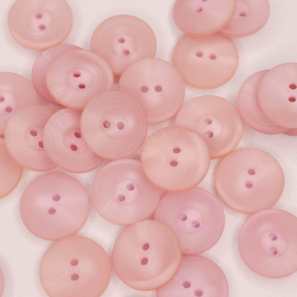 Plastmasas poga Ø20mm - lillīgi rozā
