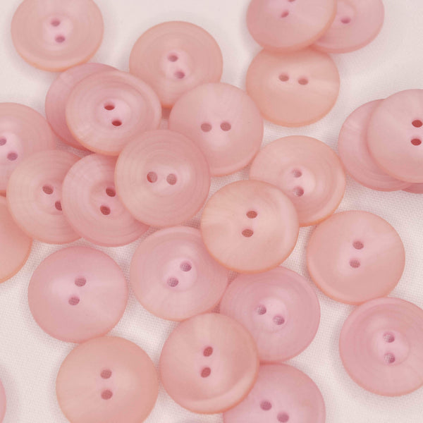 Plastmasas poga Ø20mm - lillīgi rozā