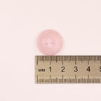 Plastmasas poga Ø20mm - lillīgi rozā