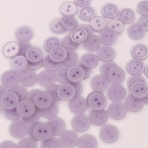 Plastmasas poga Ø12mm - gaiši lillā