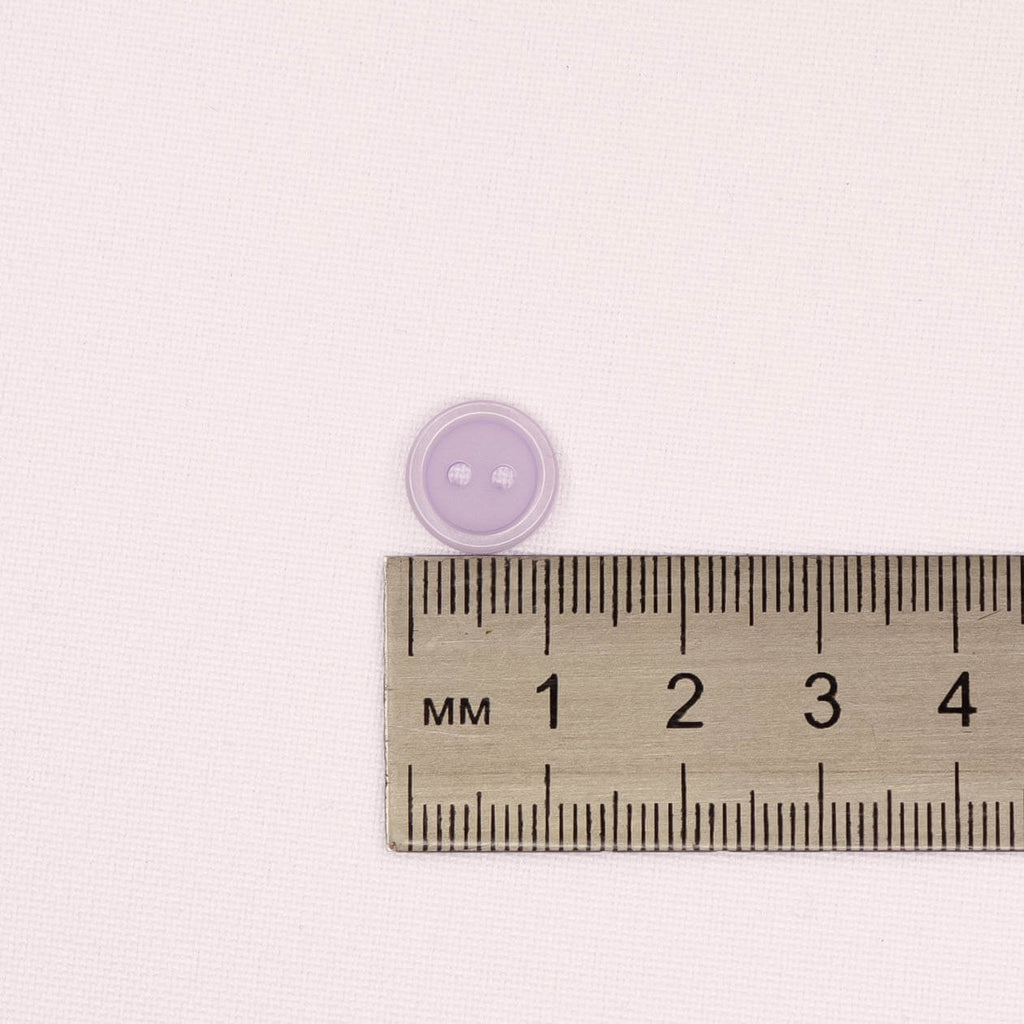 Plastmasas poga Ø12mm - gaiši lillā