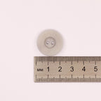 Plastmasas poga Ø22mm - gaiši pelēka
