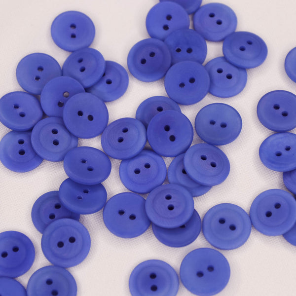 Plastmasas poga Ø15mm - zila