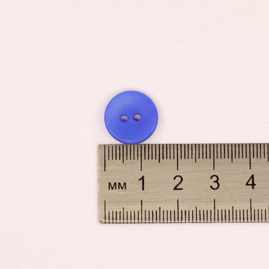 Plastmasas poga Ø15mm - zila