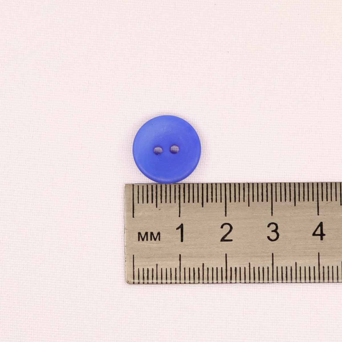 Plastmasas poga Ø15mm - zila