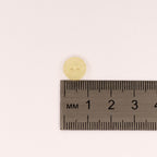 Plastmasas poga Ø10mm - bēša