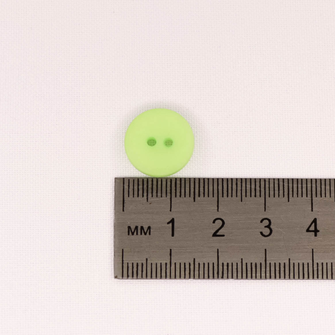 Plastmasas poga Ø15mm - gaiši zaļa