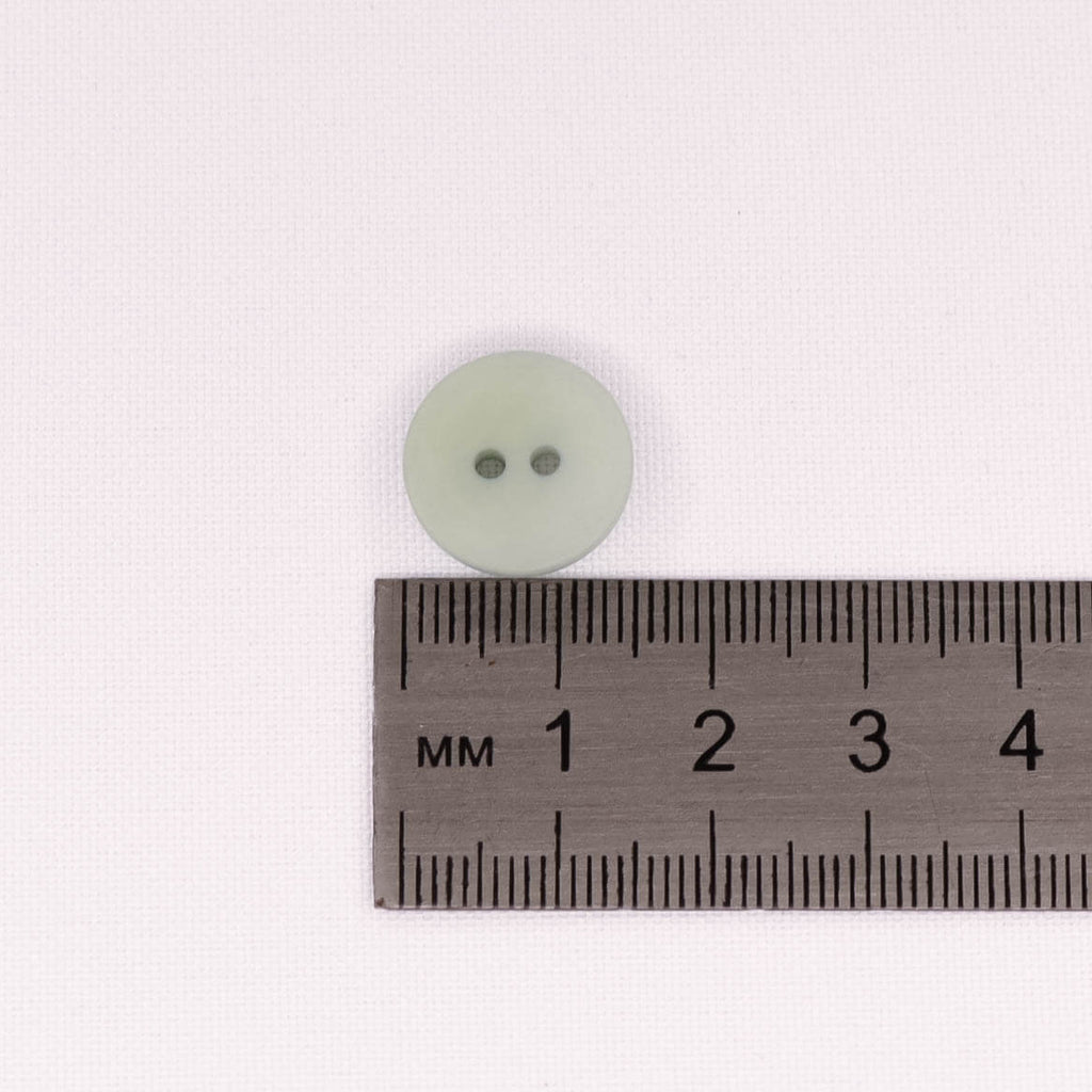 Plastmasas poga Ø15mm - dūmakaini zilzaļa