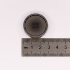 Plastmasas poga Ø30mm - pelēka, metāliska