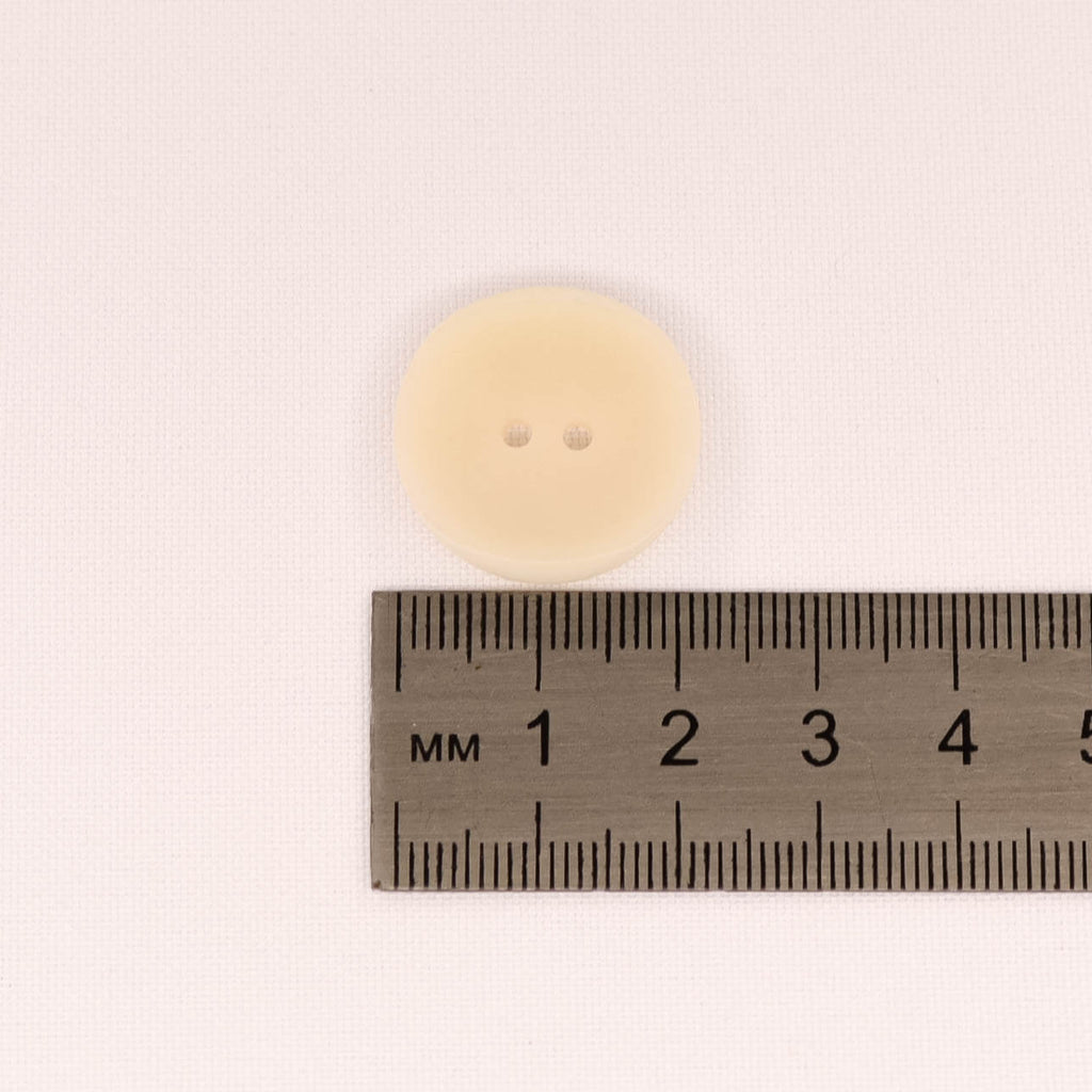 Plastmasas poga Ø22mm - krēmkrāsā