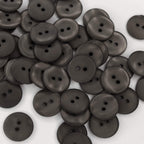 Plastmasas poga Ø18mm - pelēka ar atspīdumu