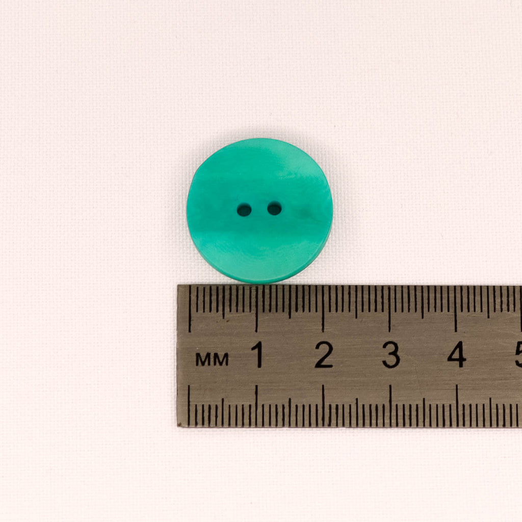 Plastmasas poga Ø23mm - tirkīza