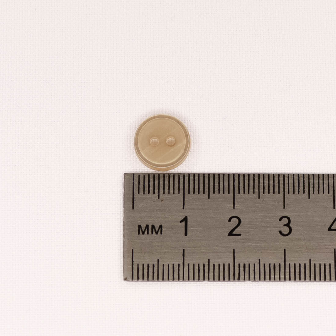 Plastmasas poga Ø11mm - gaiši brūna