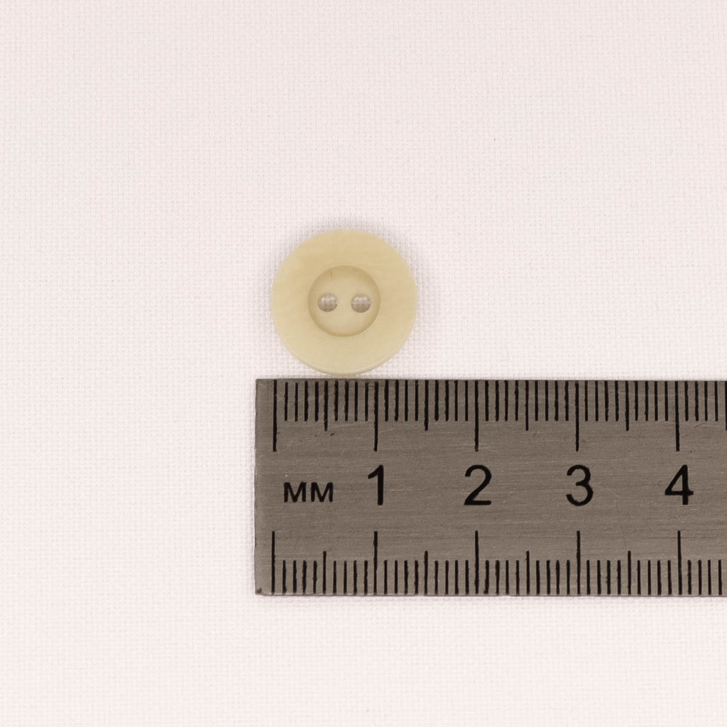 Plastmasas poga Ø15mm - tumši bēša