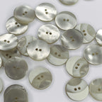Plastmasas poga Ø20mm - pelēcīga perlamutra