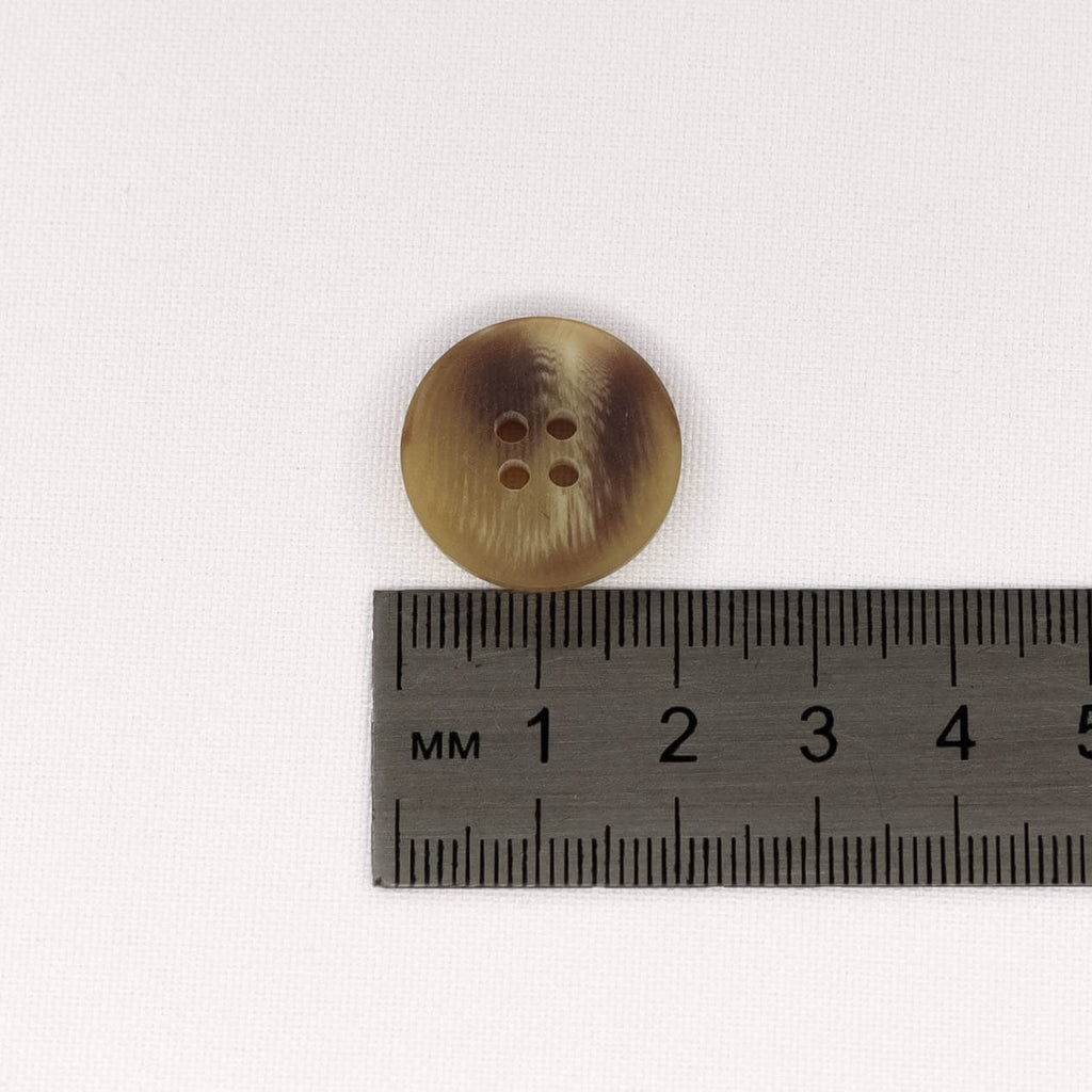 Plastmasas poga Ø20mm - brūni toņi