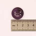 Plastic button Ø15mm | 24' - black