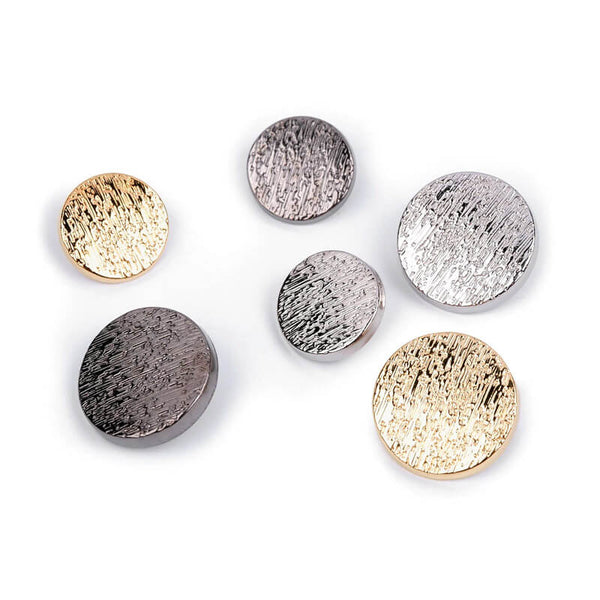 Metāla pogas uz kājiņas 28', 36' - zelta