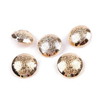 Metal button on the leg 23mm