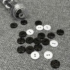 Plastic button 12mm