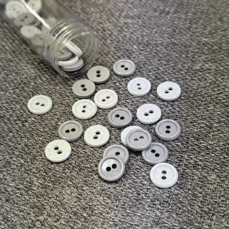 Plastic button 12mm