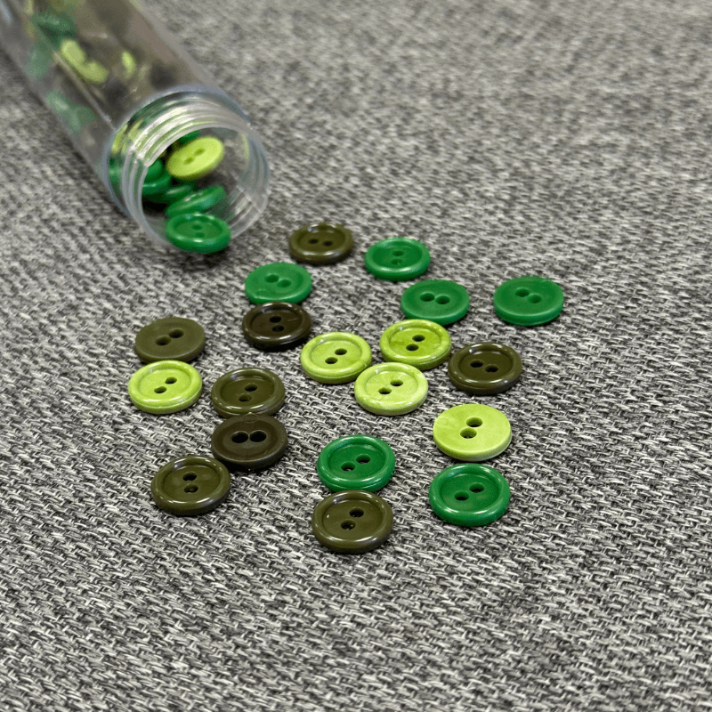Plastic button 12mm