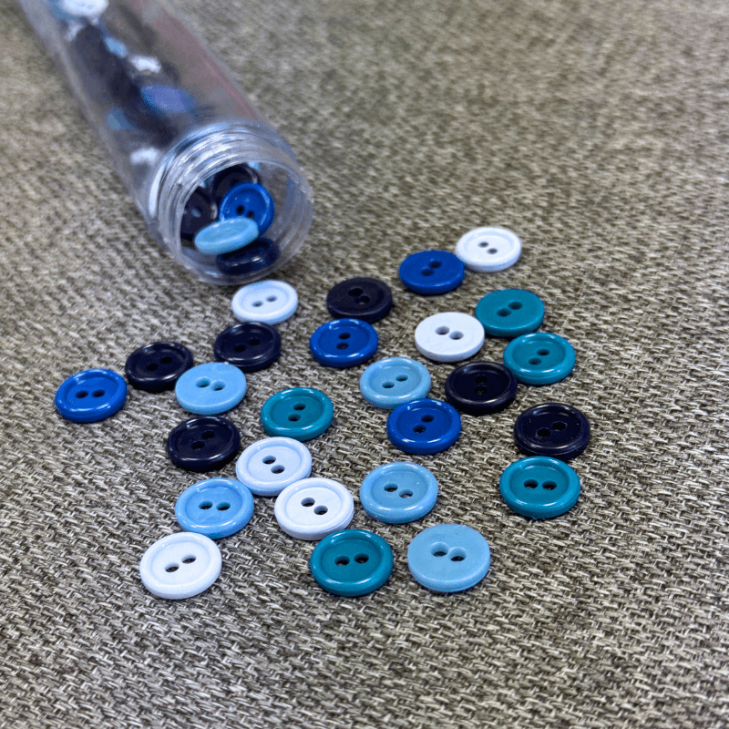 Plastic button 12mm