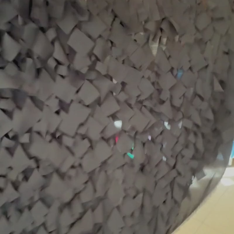 Decorative chiffon fabric 146cm | 405g/m² - black