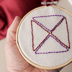 Punch Needle cilpošanas adatu komplekts Sew Mate