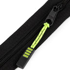 Loop for zipper slider 68mm - black with gray