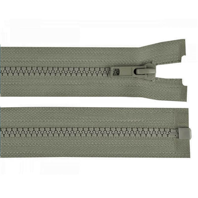 Plastic one-way zipper 5-6mm | 45cm